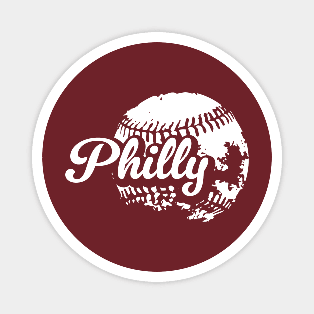 Philly Baseball Magnet by Throwzack